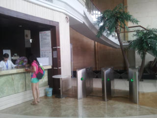 武漢美在晨健身會所通道閘系統(tǒng)